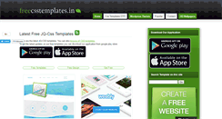Desktop Screenshot of freecsstemplates.in