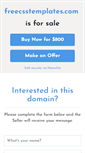 Mobile Screenshot of freecsstemplates.com